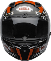 Bell-qualifier-dlx-mips-street-helmet-isle-of-man-2020-gloss-red-black-white-clear-shield-front