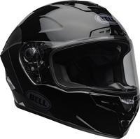 Bell-star-dlx-mips-ece-street-helmet-lux-checkers-matte-gloss-black-white-clear-shield-front-right