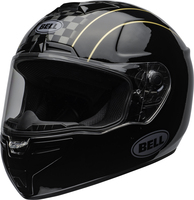 Bell-srt-street-helmet-buster-gloss-black-yellow-gray-clear-shield-front-left