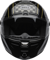 Bell-srt-street-helmet-buster-gloss-black-yellow-gray-clear-shield-front