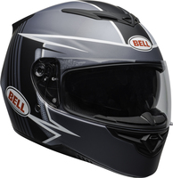 Bell-rs-2-street-helmet-swift-matte-gray-black-white-clear-shield-front-right
