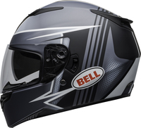 Bell-rs-2-street-helmet-swift-matte-gray-black-white-clear-shield-left