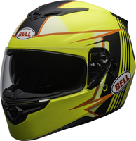 Bell-rs-2-street-helmet-swift-matte-hi-viz-orange-black-clear-shield-front-left