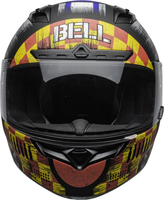 Bell-qualifier-dlx-mips-street-helmet-devil-may-care-2020-matte-gray-clear-shield-front