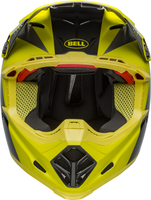 Bell-moto-9-flex-dirt-helmet-division-matte-gloss-black-hi-viz-gray-front