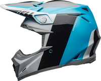 Bell-moto-9-flex-dirt-helmet-division-matte-gloss-white-black-blue-left