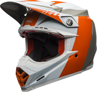 Bell-moto-9-flex-dirt-helmet-division-matte-gloss-white-orange-sand-front-left