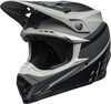 Bell-moto-9-mips-dirt-helmet-prophecy-matte-gray-black-white-front-left