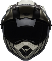 Bell-mx-9-adventure-mips-dirt-helmet-dash-matte-sand-brown-gray-front