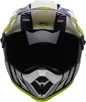 Bell-mx-9-adventure-mips-dirt-helmet-dash-gloss-white-blue-hi-viz-front