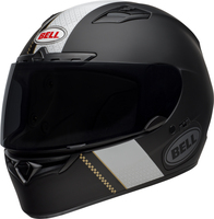 Bell-qualifier-dlx-mips-street-helmet-vitesse-matte-gloss-black-white-front-left