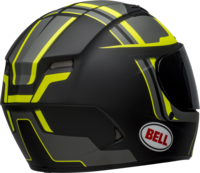 Bell-qualifier-dlx-mips-street-helmet-torque-matte-black-hi-viz-back-right
