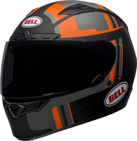 Bell-qualifier-dlx-mips-street-helmet-torque-matte-black-orange-front-left
