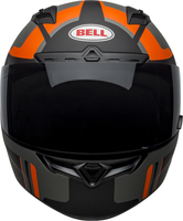 Bell-qualifier-dlx-mips-street-helmet-torque-matte-black-orange-front