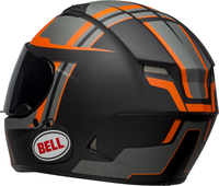 Bell-qualifier-dlx-mips-street-helmet-torque-matte-black-orange-back-left