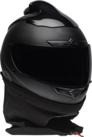 Bell-qualifier-dlx-forced-air-side-by-side-helmet-matte-black-front-right