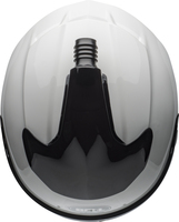 Bell-qualifier-forced-air-side-by-side-helmet-gloss-white-top