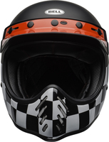 Bell-moto-3-culture-helmet-fasthouse-checkers-matte-gloss-black-white-red-front