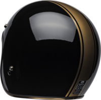 Bell-custom-500-culture-helmet-rally-gloss-black-bronze-back-left