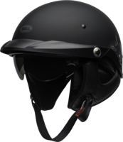 Bell-pit-boss-cruiser-helmet-roses-matte-black-gunmetal-front-left