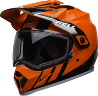 Bell-mx-9-adventure-snow-mips-dual-shield-helmet-dash-gloss-black-flo-orange-front-left