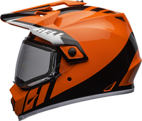 Bell-mx-9-adventure-snow-mips-dual-shield-helmet-dash-gloss-black-flo-orange-left