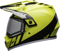 Bell-mx-9-adventure-snow-mips-dual-shield-helmet-dash-gloss-black-flo-yellow-left