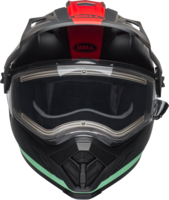 Bell-mx-9-adventure-snow-electric-shield-helmet-switchback-matte-black-blue-red-front