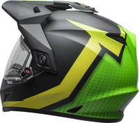 Bell-mx-9-adventure-snow-electric-shield-helmet-switchback-matte-black-flo-green-back-left