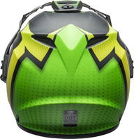 Bell-mx-9-adventure-snow-electric-shield-helmet-switchback-matte-black-flo-green-back