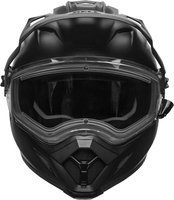Bell-mx-9-adventure-snow-electric-shield-helmet-matte-black-front