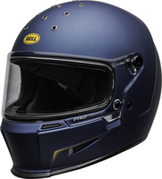 Bell-eliminator-culture-helmet-vanish-matte-blue-yellow-clear-shield-front-left