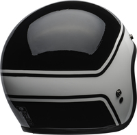 Bell-custom-500-culture-helmet-streak-gloss-black-white-back-right