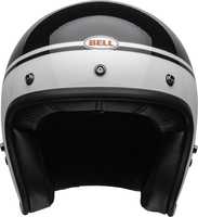 Bell-custom-500-culture-helmet-streak-gloss-black-white-front