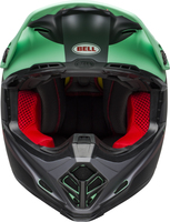 Bell-moto-9-mips-dirt-helmet-prophecy-matte-green-infrared-black-front