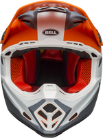 Bell-moto-9-mips-dirt-helmet-prophecy-matte-orange-black-gray-front