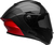 Bell-race-star-flex-dlx-street-helmet-carbon-lux-matte-gloss-black-red-right