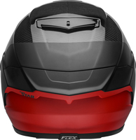 Bell-race-star-flex-dlx-street-helmet-carbon-lux-matte-gloss-black-red-back