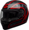 Bell-qualifier-street-helmet-scorch-gloss-black-red-front-left-clear-shield
