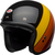Bell-custom-500-culture-helmet-riff-gloss-black-yellow-orange-red-front-left