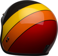 Bell-custom-500-culture-helmet-riff-gloss-black-yellow-orange-red-back-left