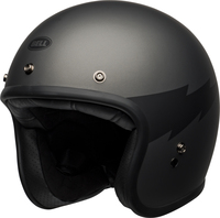Bell-custom-500-culture-helmet-thunderclap-matte-gray-black-front-left