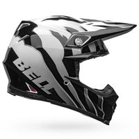 Bell-moto-9s-flex-dirt-motorcycle-helmet-claw-gloss-black-white-right