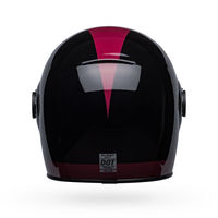 Bell-bullitt-culture-motorcycle-helmet-blazon-gloss-black-burgundy-back