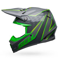 Bell-moto-9s-flex-dirt-motorcycle-helmet-sprite-gloss-gray-green-left