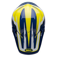 Bell-mx-9-mips-dirt-motorcycle-helmet-spark-gloss-blue-yellow-top
