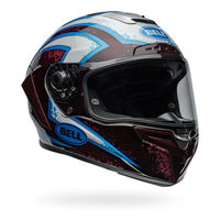 Bell-race-star-dlx-flex-street-motorcycle-helmet-xenon-gloss-red-silver-front-right