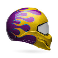 Bell-broozer-street-motorcycle-helmet-ignite-gloss-purple-yellow-right