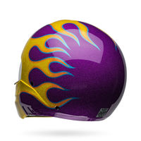 Bell-broozer-street-motorcycle-helmet-ignite-gloss-purple-yellow-back-left