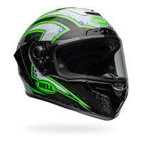 Bell-race-star-dlx-flex-street-motorcycle-helmet-xenon-gloss-black-kryptonite-front-right